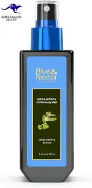 Niraa Woody Oudh Body Mist for Hydrating Long Lasting Fragrance (100Ml)