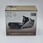 New Creative Sound SoundBlaster AE9 Sound Card Metallic Gray