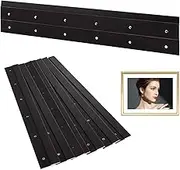 WOPPLXY 3 Pair 17 Inch French Cleat Hanger, French Cleat Picture Hanger, French Cleat Heavy Duty for Hanging Picture Ledges Mirrors Headboard Wall Mounting Brackets, Z Bar Hanger Supports 90lbs
