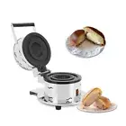 Electric Ice Hamburger Maker Burger 1KW Stuffed Burger Press Maker Waffle Maker