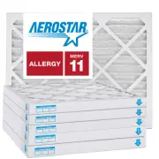 12x12x2 AC and Furnace Air Filter by Aerostar - MERV 11, Box of 12