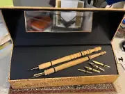 Calligraphy Gold Nib Pen Set, Classic Style, NEW Nicely Boxed