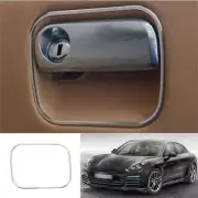 Matte Silver Co-Pilot Storage Box Handle Cover Trim For Porsche Panamera 2010-16 (for: Porsche)