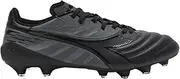 [Diadora] Brasil Elite Veloce GR ITA LPX Men's Firm Ground Soccer Shoes - Made in Italy, Super Lightweight, Premium Leather, ideal for Firm Ground (Black, US Footwear Size System, Adult, Men, Numeric, Medium, 7)