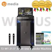 TJ Media M1 21.5" Premium All-in-one Karaoke Machine 1TB+Mic+Remote+Book 220V
