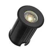 LUC G3 Round 3w LED In-Ground Wall DIY Light Kit DIY Black | Telbix Lighting