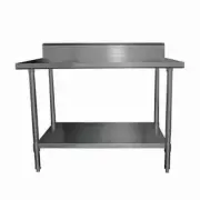 MixRite Work Bench with Splash-back 1500 x 700 x 900 mm WTS715B - WTS715B-SM