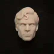 1/18 Scale New Superman Corenswet Head Sculpt Unpainted Fit 3.75" Figure C Style