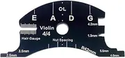 Generic 4/4 Violin Bridge Model, Repair Tool for Musical Instrument Craft Model