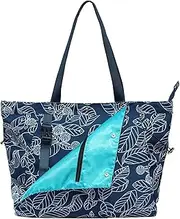 ESVAN Yoga Mat Bag, Gym Bag Tote Bag with Multi Pockets For Women Drawstring Yoga Mat Carrier Pilates Travel Workout Office
