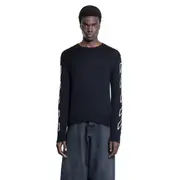 [OFF-WHITE] OFF-WHITE MAN BLACK KNITWEAR Black