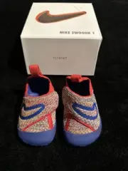Nike Swoosh 1 Flyknit Infant Walking Sneakers Size 3c