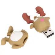 USB Flash Drive Lightweight Portable Safe Exquisite PVC Christmas U SPM