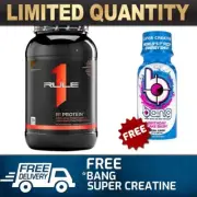 RULE 1 R1 ONE PROTEIN 2LBS WHEY POWDER ISOLATE || WPI ON LEAN 2 LB _