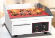 Electric Griddle Stove Flat Cooking Griddle Grill 110V Multi-Purpose BBQ 1500W
