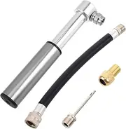 OHPHCALL Cycling Air Pump Mini Portable Air Pump Aluminum Alloy Construction Dual Valve System Inflate Bikes Balls