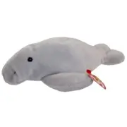 TY Beanie Baby - MANNY the Manatee (4th Gen hang tag) 8.5"...NEW with Mint Tags