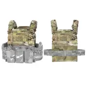 PEW Tactical Vest Thorax HSP Style Plate Carrier Light Weight Front Bag&Rear MC