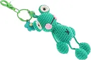 [DONFAMDS] Cute Crochet Keychain Charm for Women Unique Key Chain Pendant for Bags Backpacks and Luggage Thoughtful present Idea for Friends and Loved Ones