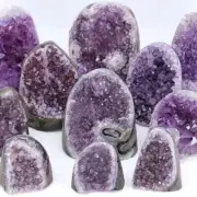 900-1000g B Class Natural Amethyst Geode Crystal Quartz Cluster Energy Healing