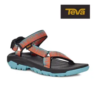 【TEVA】原廠貨 女 Hurricane XLT2 機能運動涼鞋/雨鞋/水鞋(大氣橘/幻象藍-TV1019235ACBM)