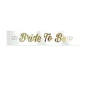 White And Gold Bride To Be Team Bride To Be Sash Hens Night Party Bridesmaid Wedding Sashes Bridal Shower