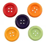Autumnal - Big Ol Buttons - Buttons Galore - Craft Sewing Scrap GBX306