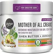 Puriya Cream For Eczema, Psoriasis, Dermatitis and Rashes. Powerful Plant Rich Formula Provides Instant and Lasting Relief For Severely Dry, Itchy, or Irritated Skin (4.5 oz) Light Peppermint