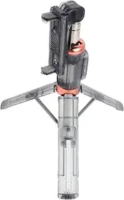 Mini Selfie Stick Tripod Stand Ring Light Stable Camera Grip for Smartphones Live Streaming