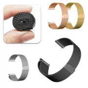 20mmMilanese Watch Band for Garmin Forerunner 245/Approach S42/D2 Air/Vivomove 3