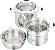 Scanpan Coppernox Multi Pasta Pot Set, 24cm