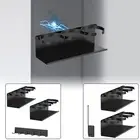Carbon Steel Refrigerator Tumbler Rack Magnetic Cup Holder With Lid Holder guvZK