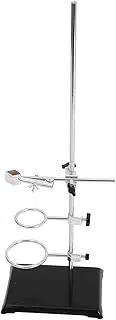LOPUNER Laboratory Experiment Stand Rack with Clamp for Chemistry Filtration and Heating and Stable Lab Equipment for Reliable Use