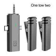 Wireless Lavalier Microphone Intelligent Noise-Reducing Mic For Iphone Android