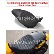 Touring Dual Black Urban Seat Genuine Royal Enfield Guerrilla 450 (for: Royal Enfield)