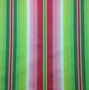 WAVERLY VENDE STRIPE SALMON GREEN SATEEN JACQUARD HEAVY FABRIC BY THE YARD 55"W