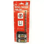 Vintage CHRISTMAS LIGHTS - 1970s/80s K-Mart Battery Operated - NEW in Package