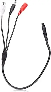 LOLIPPYY 2 Sets Audio Monitoring Microphone Pickup with Built in Active Sound Reader Compact Design for Professional Use Easy Installation Random Style