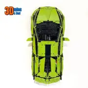 Wall Mount Bracket for LEGO Technic Lamborghini Sian (set 42115)