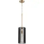 Quorum International 817-1-80 Finura Mini Pendant Aged Brass