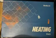 Bedsure Electric, Heating Pad, Neck And Back. Grey New Open Box