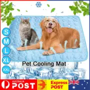 S-XXL Pet Cooling Mat Dog Cat Gel Non-Toxic Bed Puppy Self-cool Summer Ice Pad