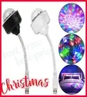 USB Disco Light,DJ LED RGB Stage Lamp,Plug in Disco Ball Light,Party Light AU