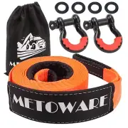 Heavy Duty Tow Strap Recovery Kit - 3" x 20ft(35,000lbs) Tree Saver Winch Str...