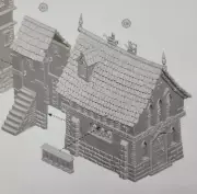 Old World House from Fortified Manor of the Empire Warhammer Fantasy