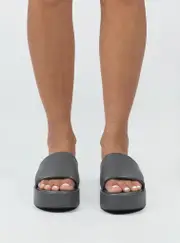 Satya Platform Sandals Slate