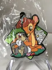 Bambi and Thumper Rubber Keychain Disney Classic Character Series