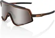 100% Glendale Glasses, Brown/Orange, Silver Lens