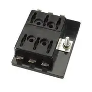 Narva 6 Way Circuit Breaker Block
