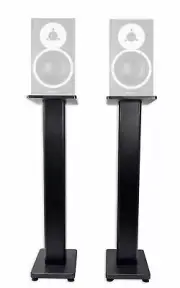 (2) Rockville 36” Studio Monitor Speaker Stands For Dynaudio BM5 MKIII